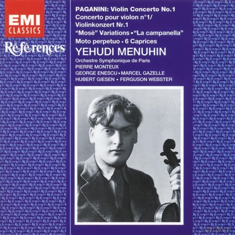 Menuhin: Menuhin Plays Paganini [CD]