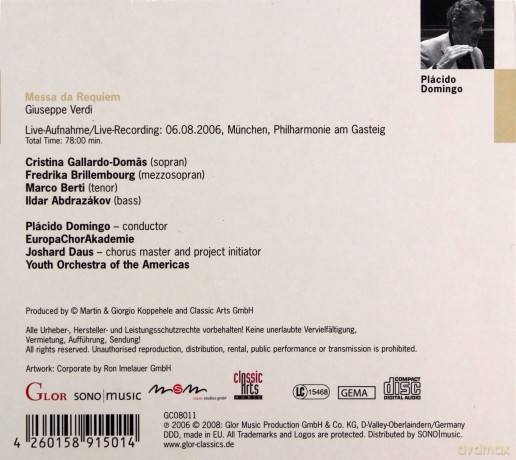 Giuseppe Verdi: Messa Da Requiem [2CD]