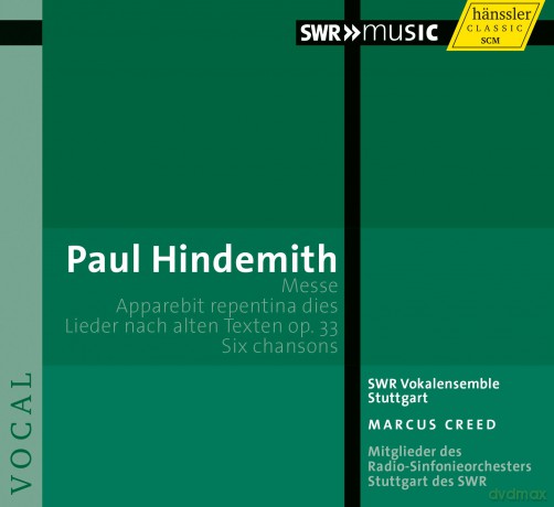 P. Hindemith: Messe, Six Chansons, Apparebit Repentina Dies Etc. [CD]