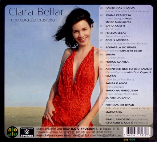 Clara Bellar: Meu Coracao Brasileir + Milton Nascimento [CD]