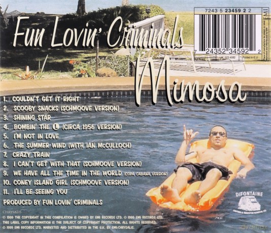 Fun Lovin' Criminals: Mimosa [CD]