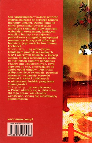 Kwiaty śliwy w złotym wazonie [KSIĄŻKA]