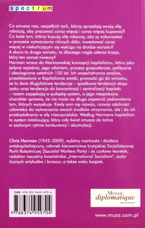 Kapitalizm zombi. Globalny kryzys i aktualność - Chris Harman [KSIĄŻKA]
