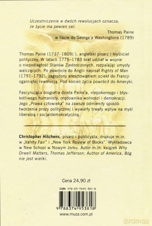 Thomas Paine. Prawa człowieka - Christopher Hitchens [KSIĄŻKA]