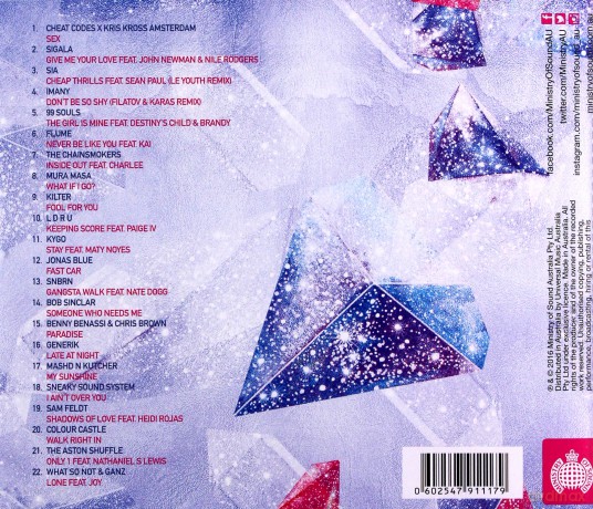 Ministry Of Sound: Winter Anthems 2016 [CD]
