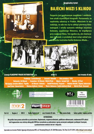 Cudowni mężczyźni z korbką [DVD]