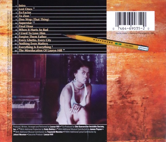 Lauryn Hill: Miseducation of Lauryn Hill [CD]