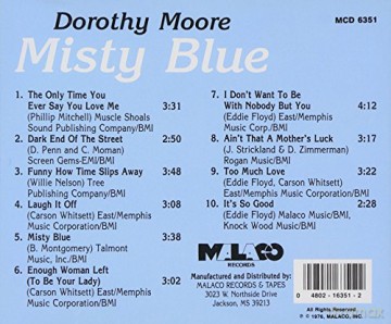 Dorothy Moore: Misty Blue [CD]