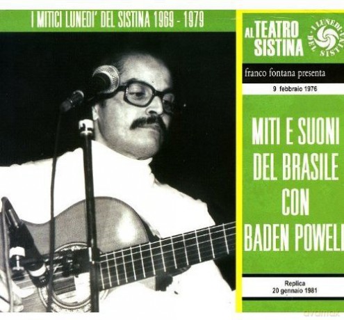 Baden Powel: Miti E Suoni Del Brasile Con Baden Powell [2CD]