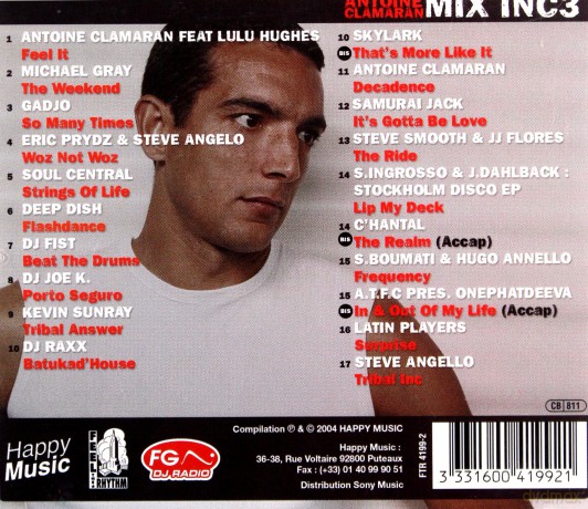 Mix Inc V.3: Antoine Clamaran [2CD]