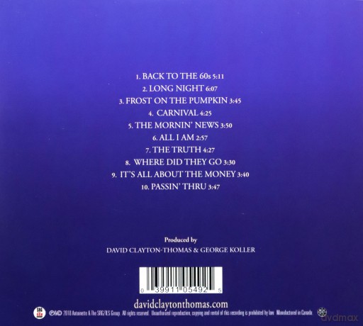 David Clayton-Thomas: Mobius [CD]