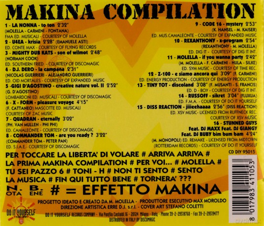 Molella Presents Makina Compilation [CD]
