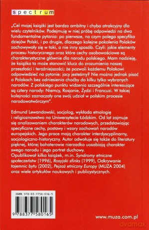 Charakter narodowy Polaków i innych - Edmund Lewadowski [KSIĄŻKA]
