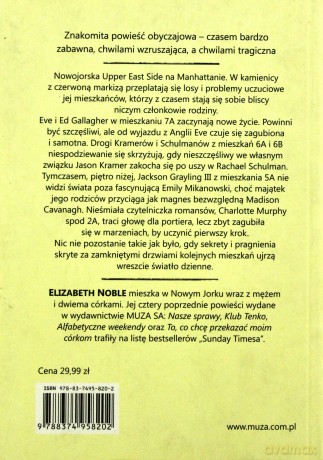 Dziewczyna z sąsiedztwa - Elizabeth Noble [KSIĄŻKA]