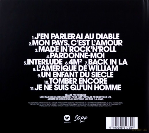 Johnny Hallyday: Mon Pays C'est L'amour [CD]
