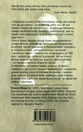 Marks. Kapitał - Francis Wheen [KSIĄŻKA]