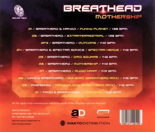 Breathead: Mothership [CD]