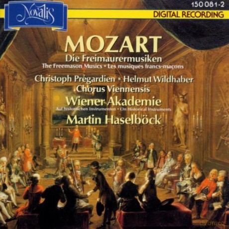 Pregardien: Mozart - the Freemason Music [CD]