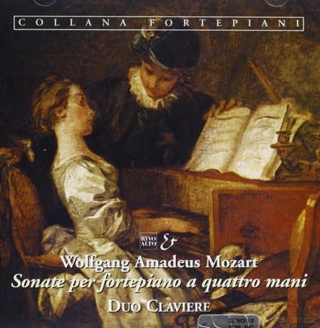 Wolfgang Amadeus Mozart: Mozart klavierson.4 Haende [CD]