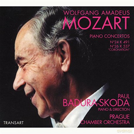 Wolfgang Amadeus Mozart: Mozart Piano Concertos Nos 24 and 26 [CD]