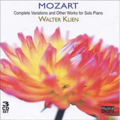 Klein: Mozart: Complete Variations and Other Works for Solo Piano [3CD]