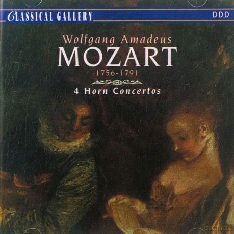 Wolfgang Amadeus Mozart: Mozart: Horn Ctos Nos 1 - 4 [CD]