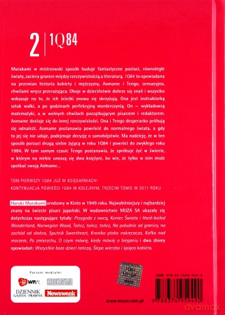1Q84 tom 2 - Haruki Murakami [KSIĄŻKA]