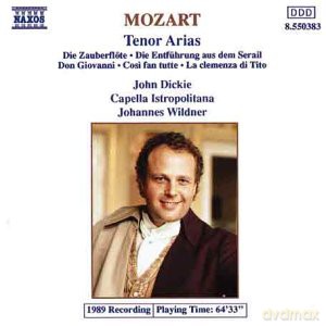 Wolfgang Amadeus Mozart: Mozart: Tenor Arias [CD]