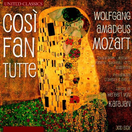 Wolfgang Amadeus Mozart: Mozart; Cosi Fan Tutte [3CD]