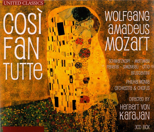 Wolfgang Amadeus Mozart: Mozart; Cosi Fan Tutte [3CD]