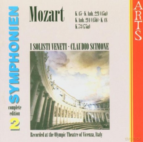 I Solisti Veneti: Mozart;Symphonien vol.2 [CD]