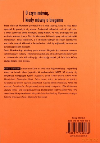 O czym mówię, kiedy mówię o bieganiu - Haruki Murakami [KSIĄŻKA]