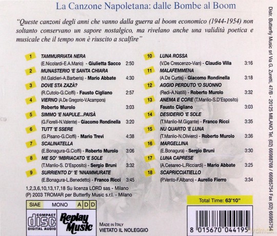 Munasterio 'E Santa Chiara [CD]