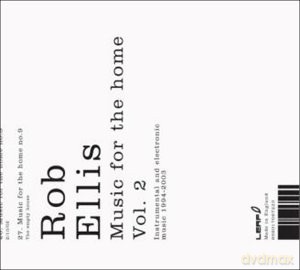 Rob Ellis: Music For The Home Vol 2 [CD]