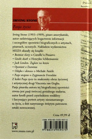 Pasja życia - Irving Stone [KSIĄŻKA]
