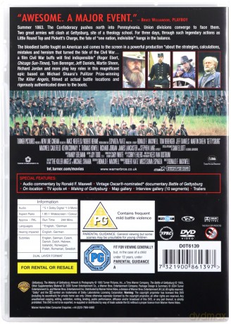 Gettysburg [DVD]