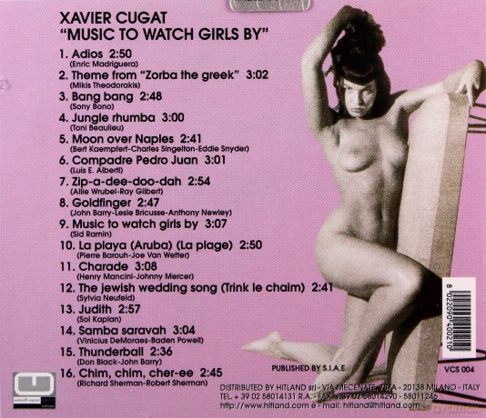 Xavier Cugat: Music to Watch Girls By [CD]