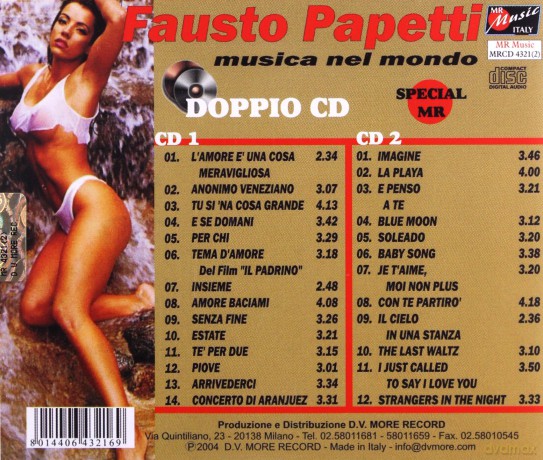 Fausto Papetti: Musica Nel Mondo [2CD]