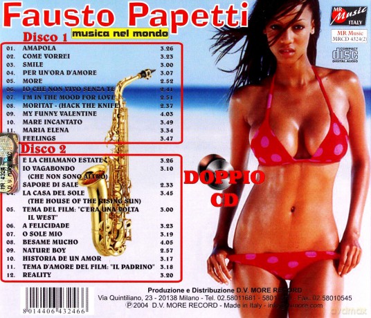 Fausto Papetti: Musica Nel Mondo [2CD]