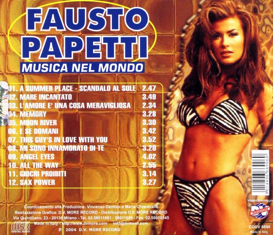 Fausto Papetti: Musica Nel Mondo 2 [CD]