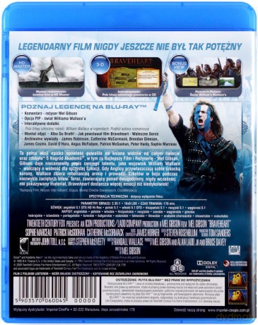 Braveheart - Waleczne serce [Blu-Ray]