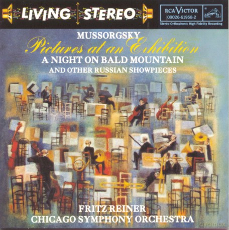 Fritz Reiner: Mussorgsky: Pictures at an Exhibition, a Night on Bald Mountain an Other Russian Showpieces [CD]
