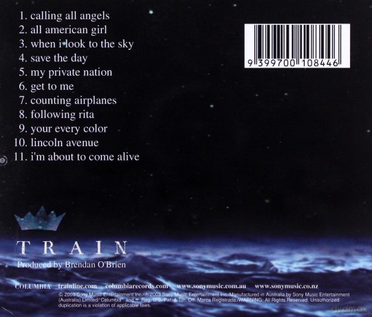 Train: My Private Nation [CD]