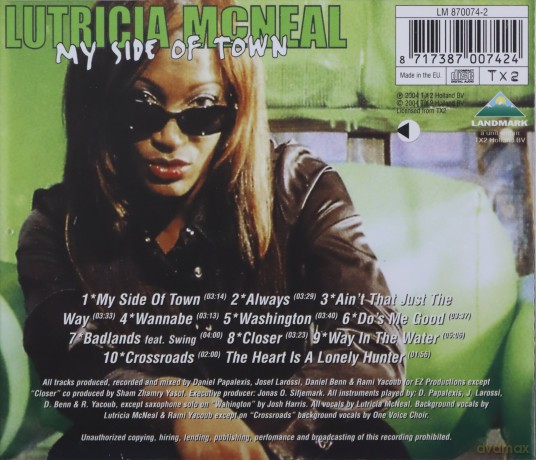 Lutricia Mcneal: My Side of Town [CD]