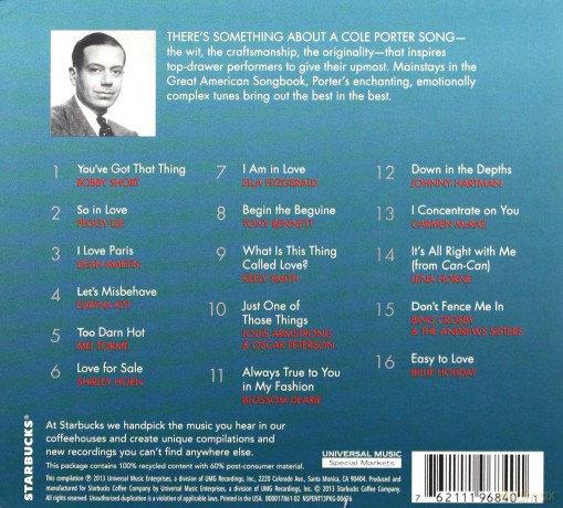 N - in Love With Cole Porter [CD]