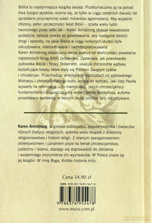 Biblia - Karen Armstrong [KSIĄŻKA]