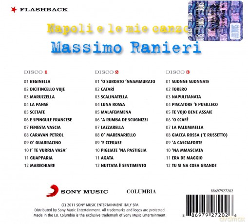 Massimo Ranieri: Napoli E Le Mie Canzoni [3CD]