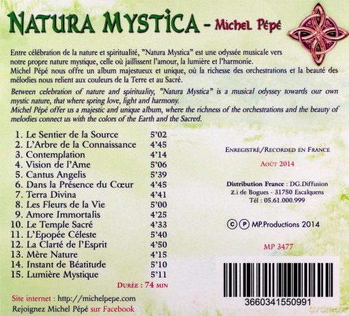 Michel Pepe: Natura Mystica [CD]