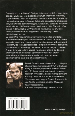 Belgijska melancholia - Marek Orzechowski [KSIĄŻKA]
