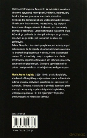 Skrzypce z Auschwitz - Maria Angels Anglada [KSIĄŻKA]
